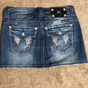 Miss Me Jean Skirt